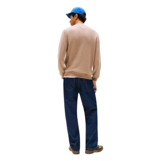 Ανδρικό Πουλόβερ Καφέ Tommy Jeans DM0DM21787-AFE