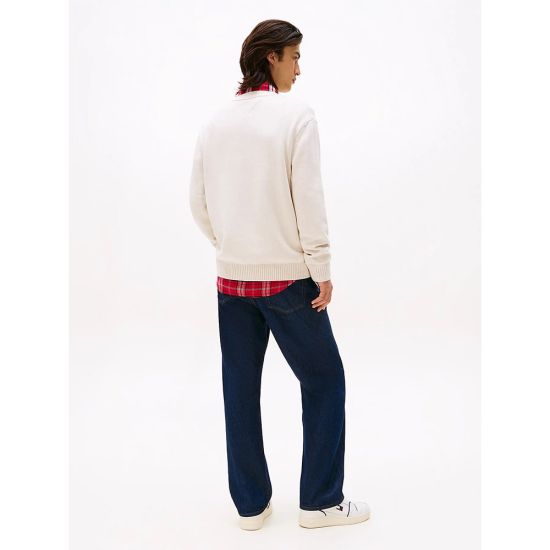 Ανδρικό Πουλόβερ Off White Tommy Jeans DM0DM22105-AFN