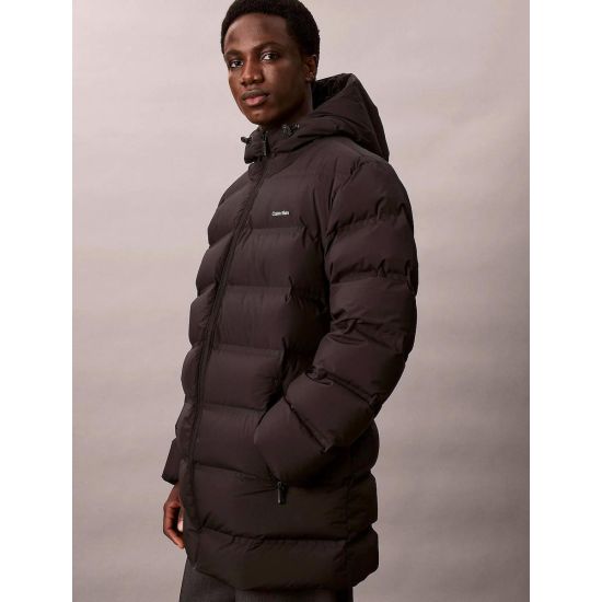 Ανδρικό Μπουφάν Μαύρο Calvin Klein LV04LD516G-UB1