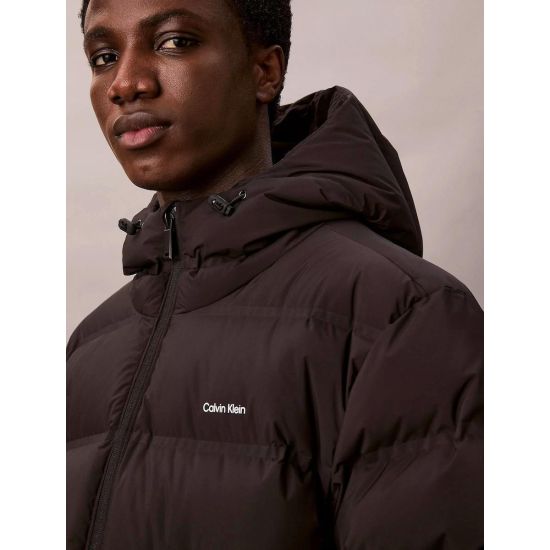 Ανδρικό Μπουφάν Μαύρο Calvin Klein LV04LD516G-UB1