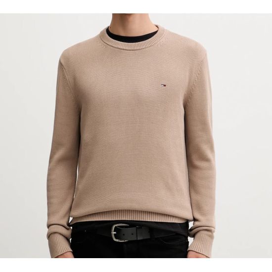 Ανδρικό Πουλόβερ Καφέ Tommy Jeans DM0DM21787-AFE