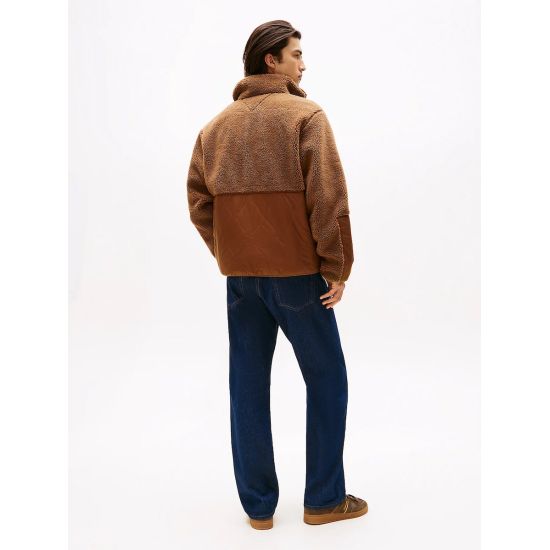 Ανδρικό Teddy Μπουφάν Καφέ Tommy Jeans DM0DM22066-GVP