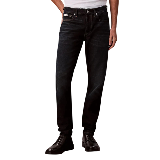 Ανδρικό Slim Taper Τζιν Navy Μπλε Calvin Klein LV04RD700G-ZY0