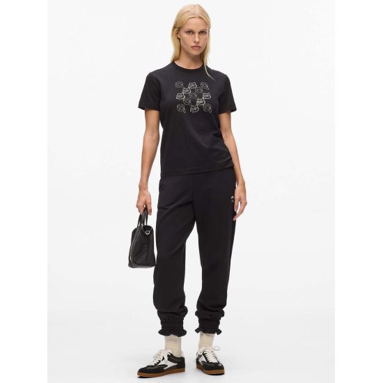 Γυναικείο Ikon Seasonal Rs T-shirt Μαύρο Karl Lagerfeld A4W17098-999 BLACK