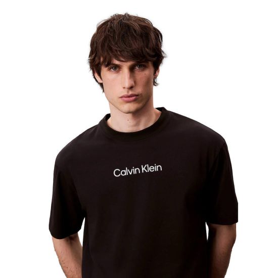 Ανδρικό T-shirt Μαύρο Calvin Klein LV04LD230G-UB1