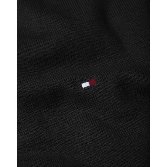 Ανδρικό Πουλόβερ Μαύρο Tommy Hilfiger MW0MW28046-BDS