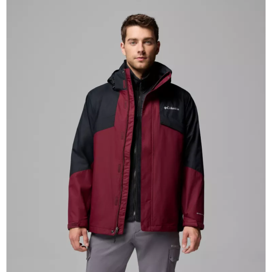 Ανδρικό Bugaboo III Fleece Μπουφάν Μπορντό Columbia 2096904-624