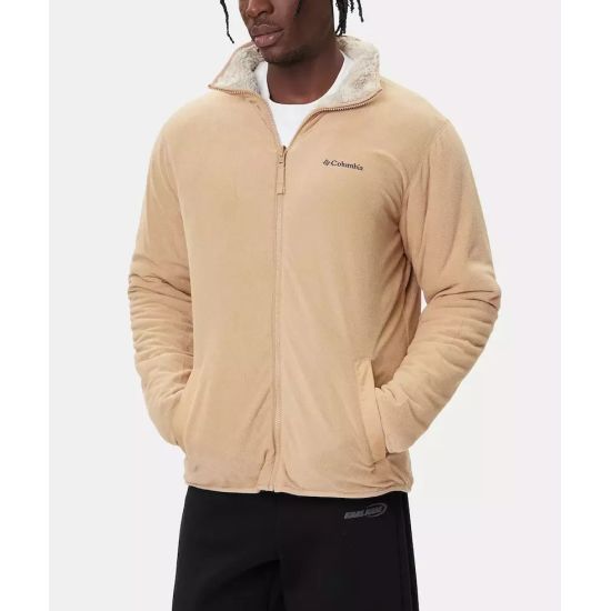 Ανδρική Winter Pass Ζακέτα Διπλής Όψεως Μπεζ Columbia 2135651-262