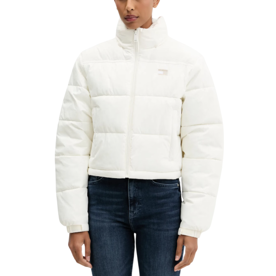 Γυναικείο Μπουφάν Εκρού Tommy Jeans DW0DW21620-YBH