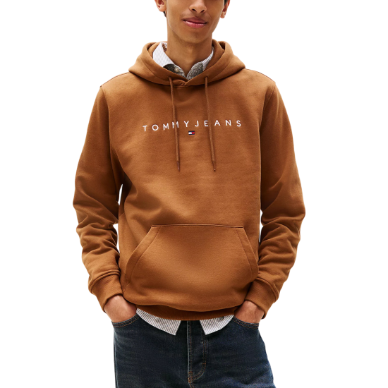 Ανδρικό Φούτερ Καφέ Tommy Jeans DM0DM20746-GVP