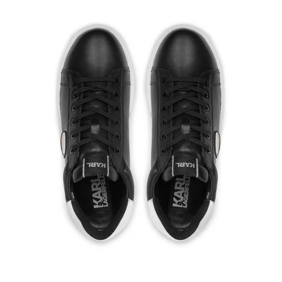 Ανδρικά Δερμάτινα NFT Sneakers Μαύρα Karl Lagerfeld KL52530N-000