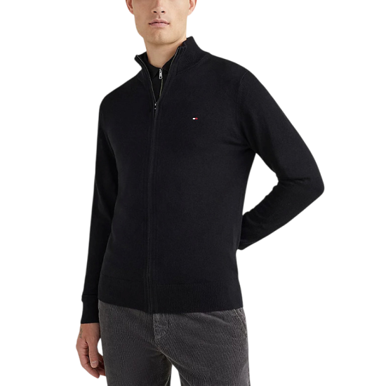 Ανδρική Ζακέτα Μαύρη Tommy Hilfiger MW0MW28050-BDS