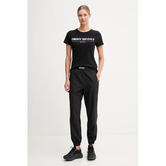 Γυναικείο T-shirt Μαύρο DKNY DP5T1376-H7E
