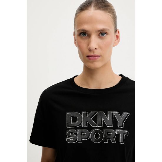 Γυναικείο T-shirt Μαύρο DKNY DP5T1346-BSV