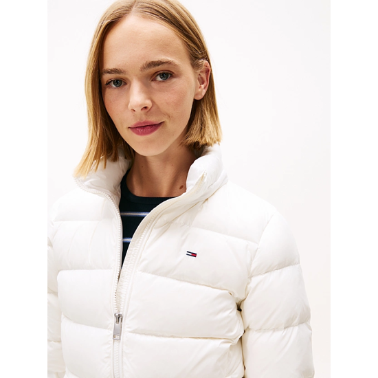 Γυναικείο Μπουφάν Λευκό Tommy Jeans DW0DW18312-YBL