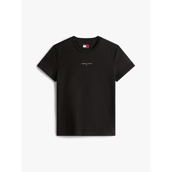 Γυναικείο T-shirt Μαύρο Tommy Jeans DW0DW21964-BDS