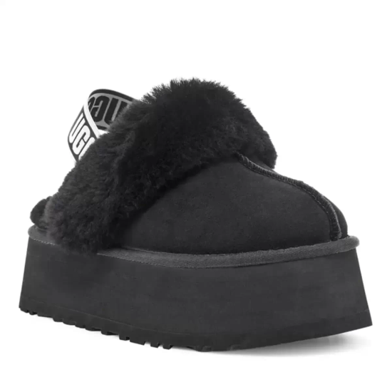 Γυναικεία Funkette Mules Μαύρα UGG 1113474-BLK