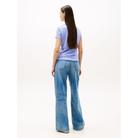 Γυναικείο T-shirt Γαλάζιο Tommy Jeans DW0DW21542-C5Z