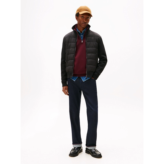 Ανδρικό Μπουφάν Μαύρο Tommy Hilfiger MW0MW40774-BDS
