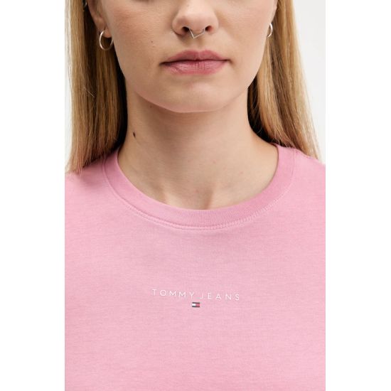Γυναικείο T-shirt Ροζ Tommy Jeans DW0DW21964-TEE