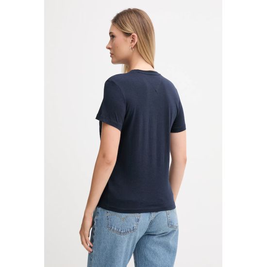 Γυναικείο T-shirt Navy Μπλε Tommy Jeans DW0DW21964-C1G