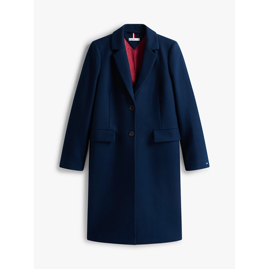Γυναικείο Παλτό Navy Μπλε Tommy Hilfiger WW0WW46547-C1G