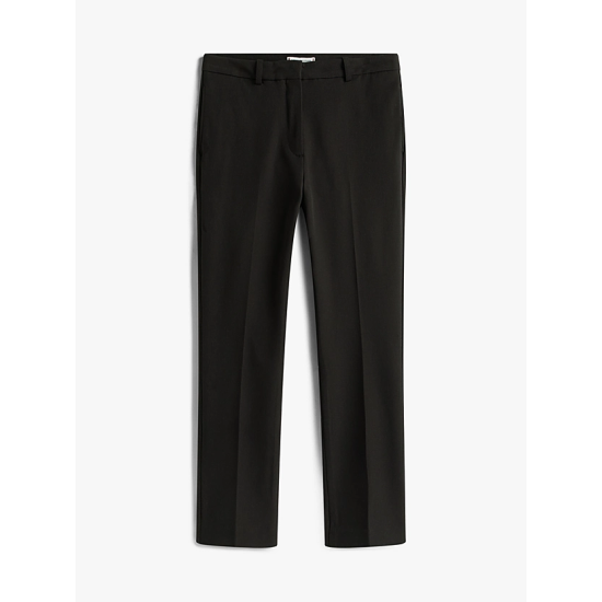 Γυναικείο Slim Παντελόνι Μαύρο Tommy Hilfiger WW0WW48350-BDS