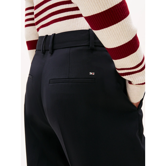 Γυναικείο Παντελόνι Navy Μπλε Tommy Hilfiger WW0WW48353-C1G