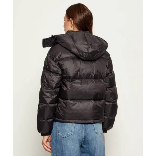 Γυναικείο Puffer Μπουφάν Μαύρο Calvin Klein LV047D501G-UB1