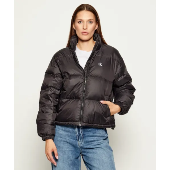 Γυναικείο Puffer Μπουφάν Μαύρο Calvin Klein LV047D501G-UB1