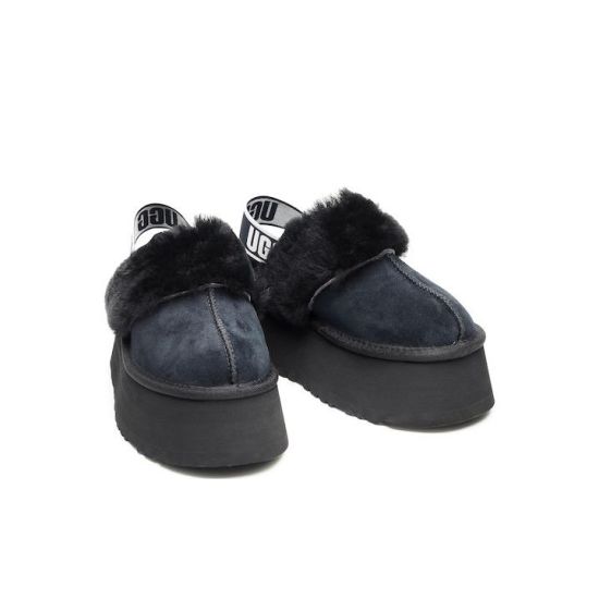 Γυναικεία Funkette Mules Μαύρα UGG 1113474-BLK
