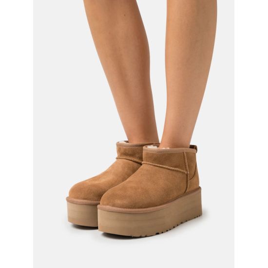 Γυναικεία Classic Ultra Mini Platform Μποτάκια Ταμπά UGG 1135092-CHE