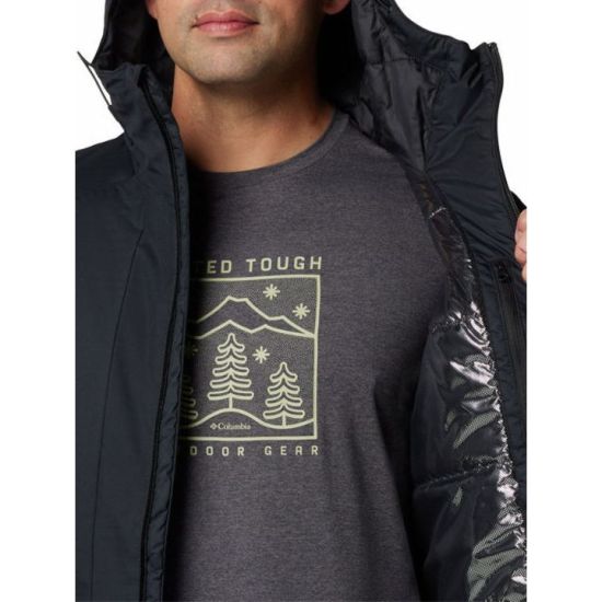 Ανδρικό Point Park II Μπουφάν Μαύρο Columbia 2089474-010