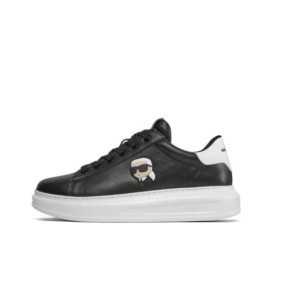 Ανδρικά Δερμάτινα NFT Sneakers Μαύρα Karl Lagerfeld KL52530N-000