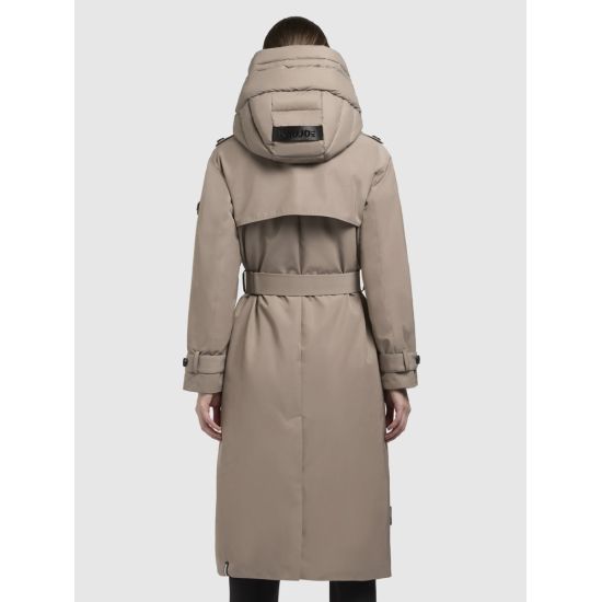 Γυναικεία Elena Καπαρντίνα Γκρι Khujo KJ1267CO253-123 GREIGE