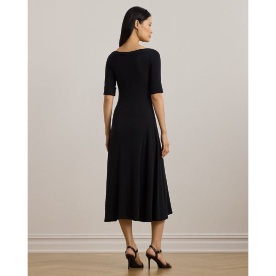 Γυναικείο Munzie Φόρεμα Μαύρο Ralph Lauren 200973599001-001