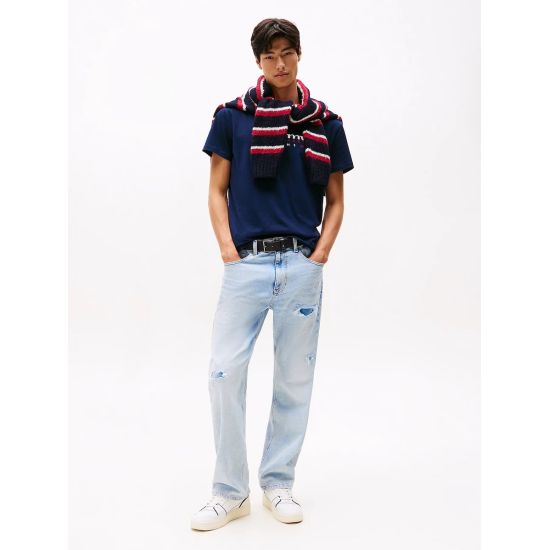 Ανδρικό T-shirt Navy Μπλε Tommy Jeans DM0DM21978-C1G