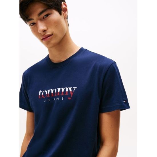 Ανδρικό T-shirt Navy Μπλε Tommy Jeans DM0DM21978-C1G