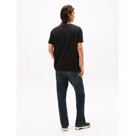 Ανδρικό T-shirt Μαύρο Tommy Jeans DM0DM21978-BDS