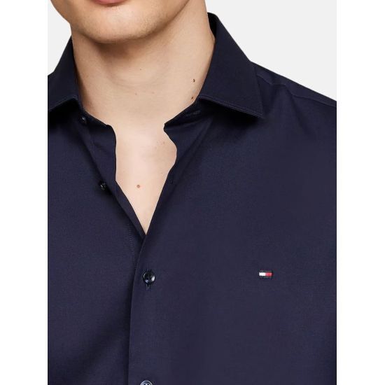 Ανδρικό Πουκάμισο Navy Μπλε Tommy Hilfiger MW0MW38347-CHS