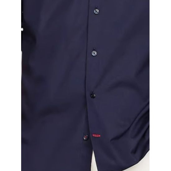 Ανδρικό Πουκάμισο Navy Μπλε Tommy Hilfiger MW0MW38347-CHS