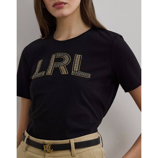 Γυναικείο Katlin T-shirt Μαύρο Ralph Lauren 200971125001-001