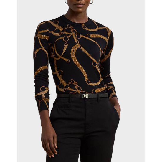 Γυναικείο Shavonne Πουλόβερ Μαύρο Ralph Lauren 200971373001-001