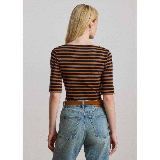 Γυναικείο Ριγέ Judy T-shirt Ralph Lauren 200980041001-410