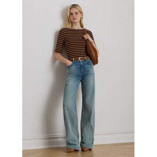Γυναικείο Ριγέ Judy T-shirt Ralph Lauren 200980041001-410