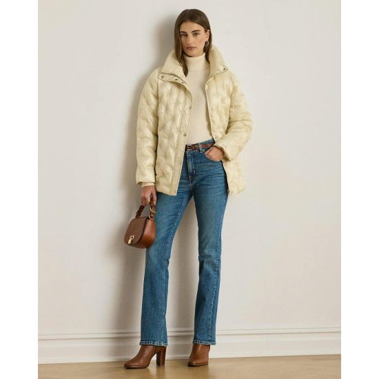 Γυναικείο Μπουφάν Μπεζ Ralph Lauren 297980104003-250