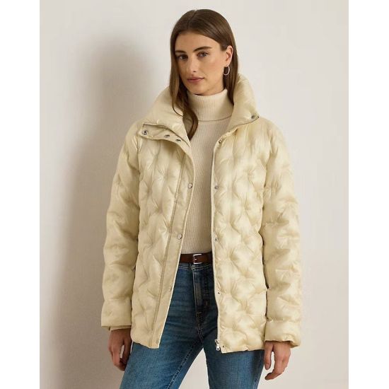 Γυναικείο Μπουφάν Μπεζ Ralph Lauren 297980104003-250