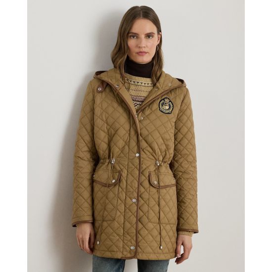 Γυναικείο Μπουφάν Καφέ Ralph Lauren 297979534002-200