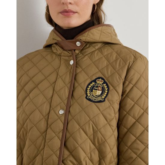 Γυναικείο Μπουφάν Καφέ Ralph Lauren 297979534002-200
