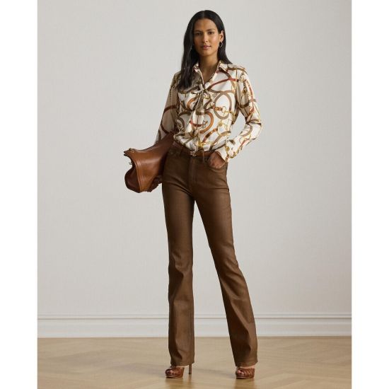 Γυναικείο Kristy Πουκάμισο Εκρού Ralph Lauren 200979807001-100